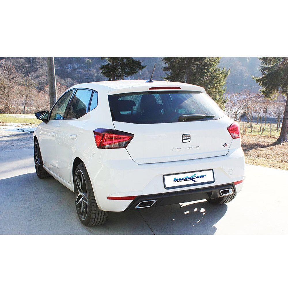 Terminal inox SEAT IBIZA KJ 1.0 TSI FR 95cv 2017- - IC-SEIB27 - SEIB.27 - 3661768561065
