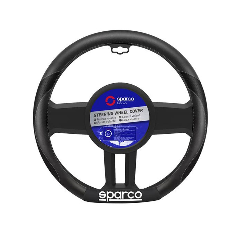 Husă de volan SPARCO cu parte plată pentru VW Golf 7 / C1 / C3 II / C4 / DS4 - LI-SPS113 - SPS113 - 6922516325368