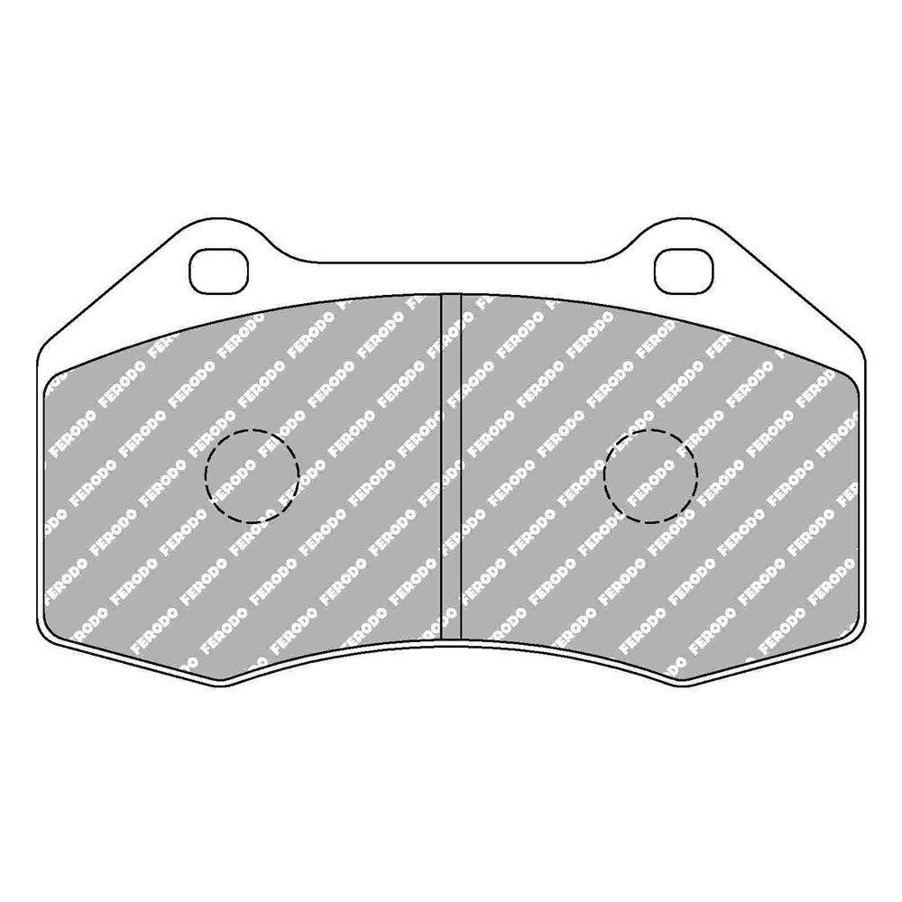 Ferodo DS 3.12 remblokken voor Renault Mégane RS Brembo - F-CP1667G - FCP1667G - 3661768753743