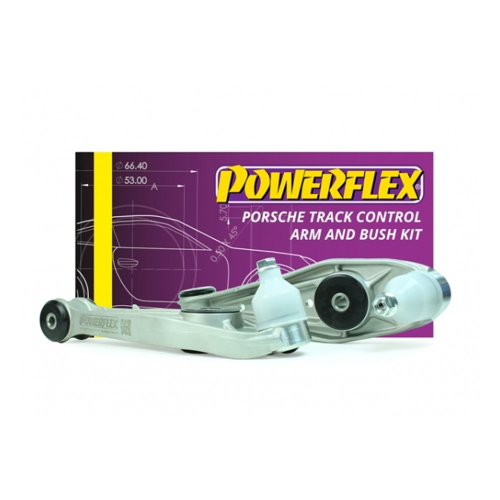 Powerflex track control arm Pack Black Porsche 911/Boxster/Cayman - PF-57K1001-2N - PF57K-1001BLK - 5055676553454