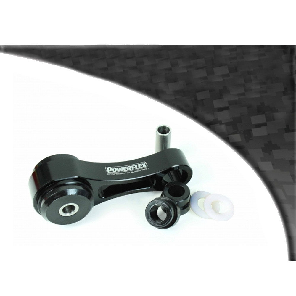 Silent-bloc Powerflex Black support moteur inférieur circuit Renault Clio 4 RS (1 pièce) - PF-F601422-N - PFF60-1422BLK - 5055676553249