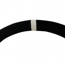 Volant GT2i Pro 380 Peau retournée Noir/Noir 65mm