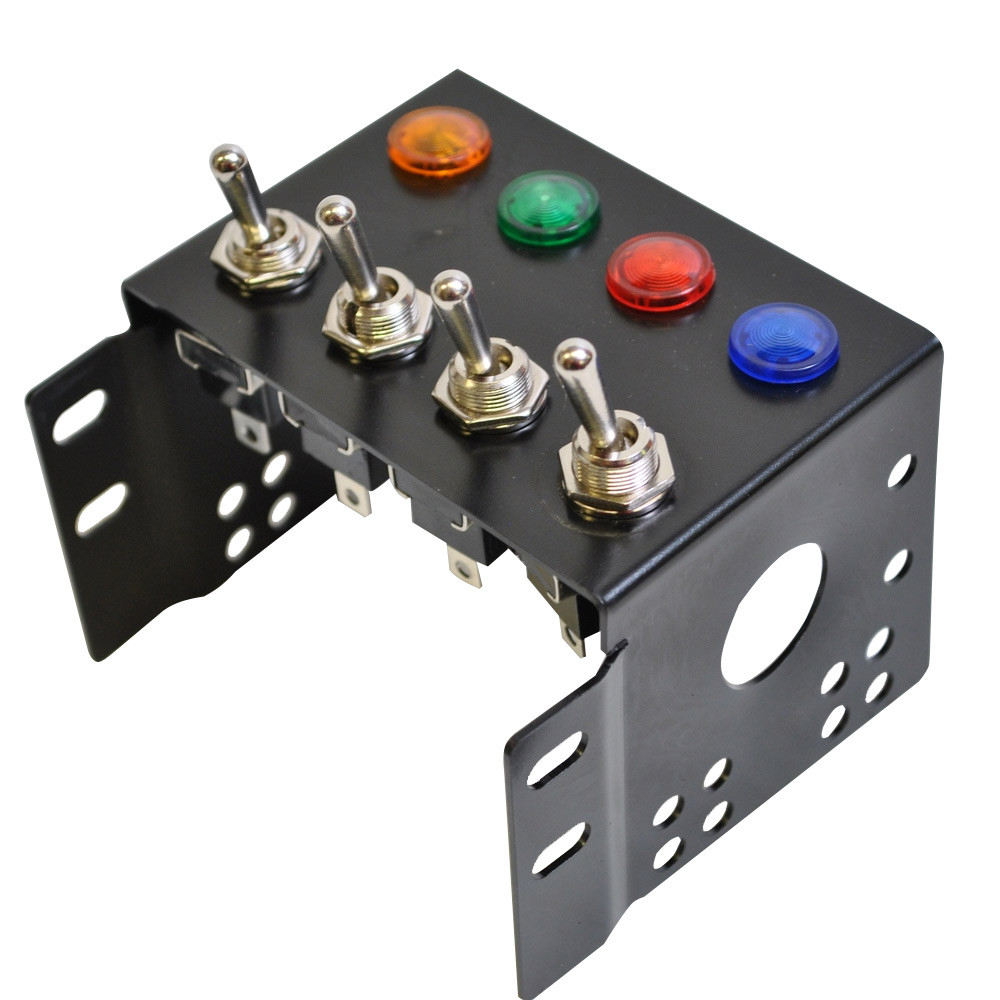 Console centrale GT2i 4x interrupteurs + 4x voyants lumineux - SPE-CONSOLE-4 - 3661768403068