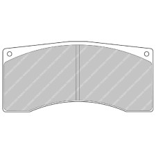 Ferodo DS3.12 remklauwremblokken ALCON - F-RP1077G - 3661768753996