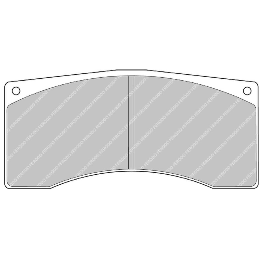 Pastiglie freno Ferodo DS3.12 pinza ALCON - F-RP1077G - 3661768753996