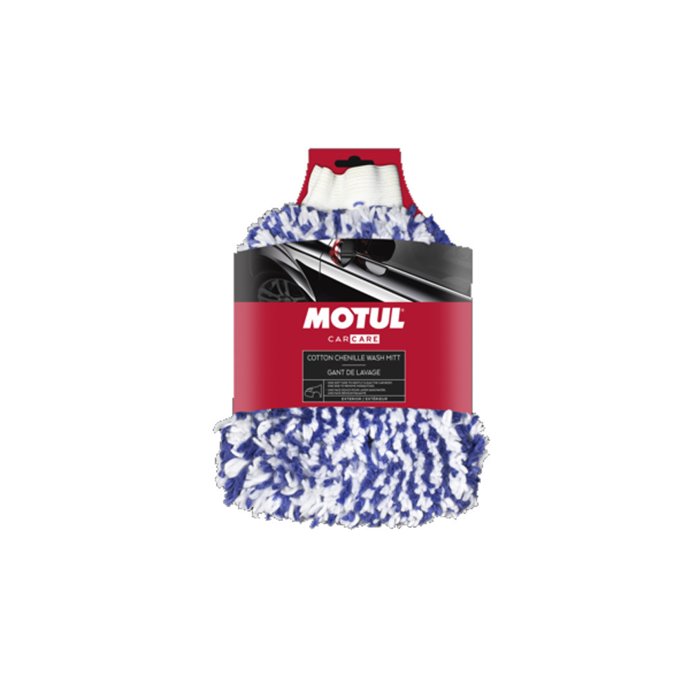 Motul cotton chenille wash mitt (unit) - MOT-110112 - 111022 - 3374650301464