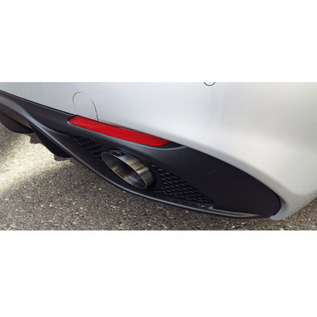 Terminal Echappement Inoxcar Alfa Romeo Giulia 2.0turbo 200cv Droit+Gauche 102RA
