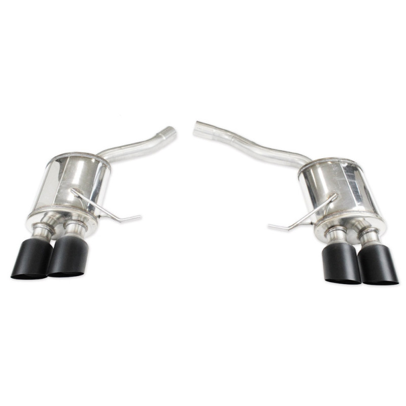 Achterzijde demper 2X100 zwart keramisch Rechts en Links Inoxcar Porsche Macan S 3.0 - IC-POMA01100CBK - POMA.01.100CBLACK - 3661768861431
