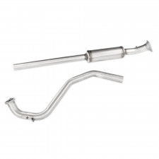 Inoxcar Center Pipe with 1 Muffler Suzuki Swift Sport 1.4 After 2018 140cv