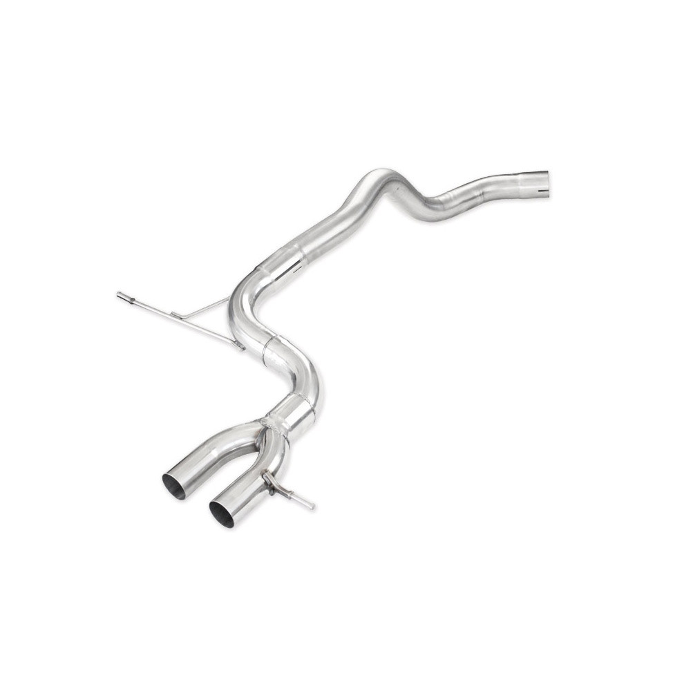 Inoxcar rear exhaust without muffler + 2 center outlets Renault Megane 4 RS - IC-REME26 - REME.26 - 3661768560952