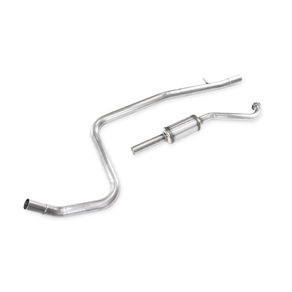 Inoxcar center pipe with muffler Ford Fiesta Mk8 1.0 100cv after 2018 - IC-TCSFO08 - TCSFO.08 - 3661768398760
