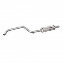 Inoxcar Center pipe with muffler Volkswagen Golf 7.5 1.4 TSi after 2017 125cv