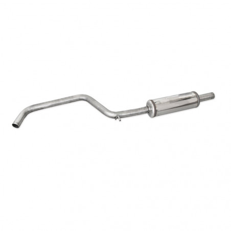 Inoxcar Center pipe with muffler Volkswagen Golf 7.5 1.4 TSi after 2017 125cv