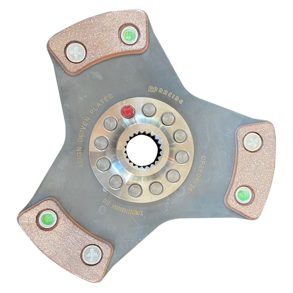 Keramische starre koppelingsplaat AP-Racing 184mm 24X21 - GT2i - AP-CP2606-38 - CP2606-38 - 3661768824115