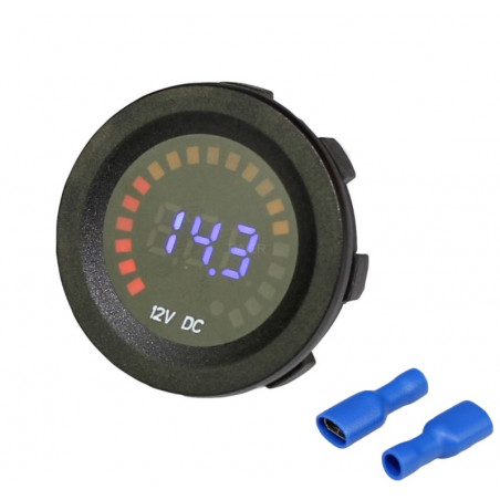 Afficheur voltage batterie 12V