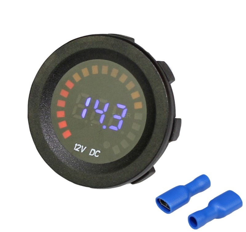 Visualizzazione voltaggio batteria 12V - LU-VOLTAGE - 3661768399996