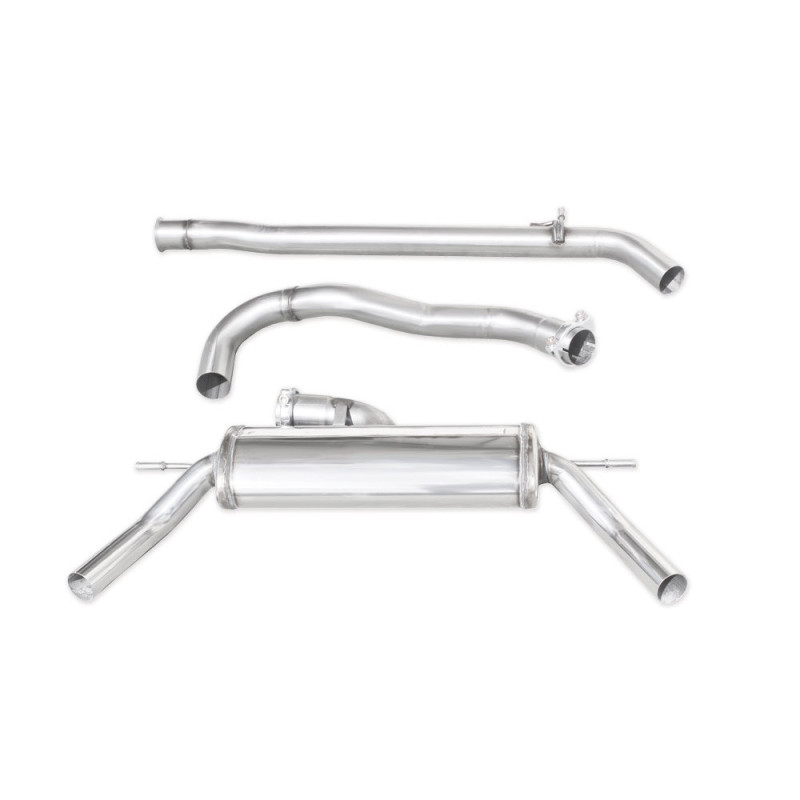 Catback 50mm D+G STAINLESS STEEL RENAULT CLIO 4 RS TROPHY 220 EDC 1.6 Turbo 220CV 2015- diam.63,5 - IC-CATBACK204 - CATBACK.204 - 3661768558799