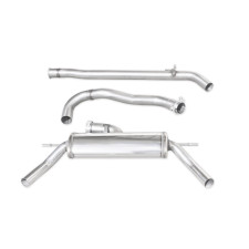 Catback 50mm D+G STAINLESS STEEL RENAULT CLIO 4 RS TROPHY 220 EDC 1.6 Turbo 220CV 2015- diam.63,5 - IC-CATBACK204 - CATBACK.204 - 3661768558799