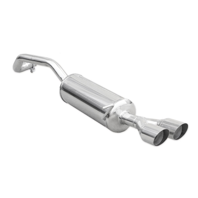 Roestvrijstalen klem 2x80mm Racing SEAT IBIZA SC 6J 1.2 Tsi FR 110pk 2015- - IC-SEIB25RA - SEIB.25.RA - 3661768561027