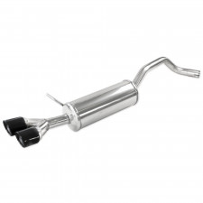 Rear silencer, end pipe 2x80mm X-Race noir SEAT IBIZA SC 6J 1.2 Tsi FR 110cv 2015-
