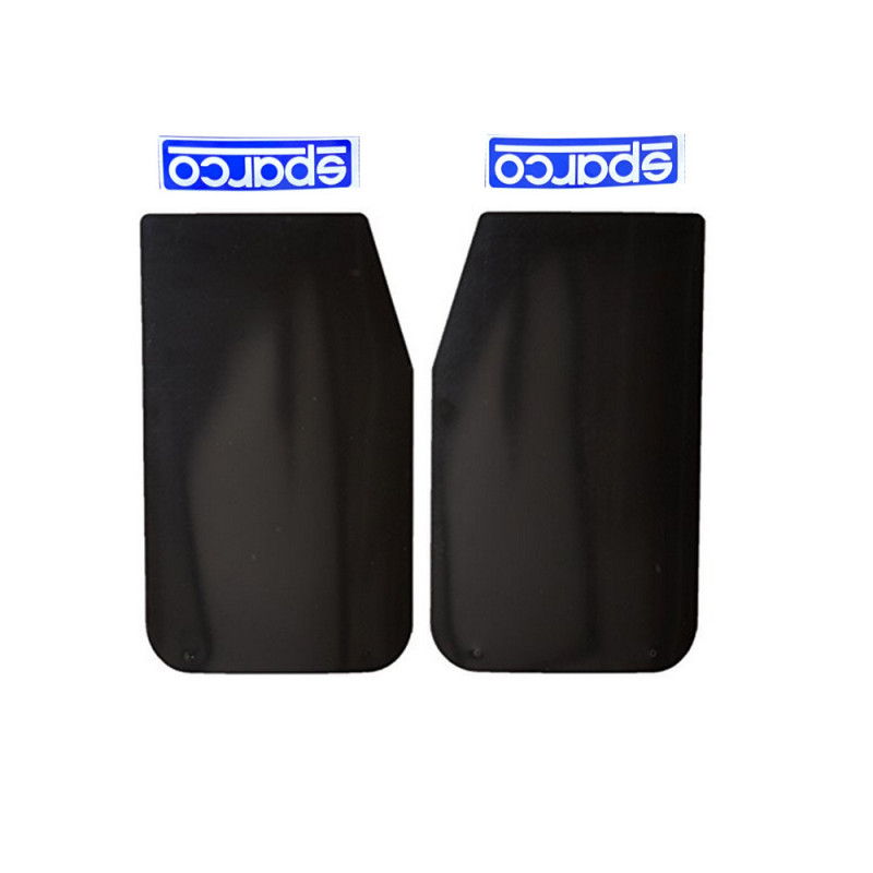 Sparco mud flaps 30x50cm Thickness 1.5mm - 03791.N - 03791NR