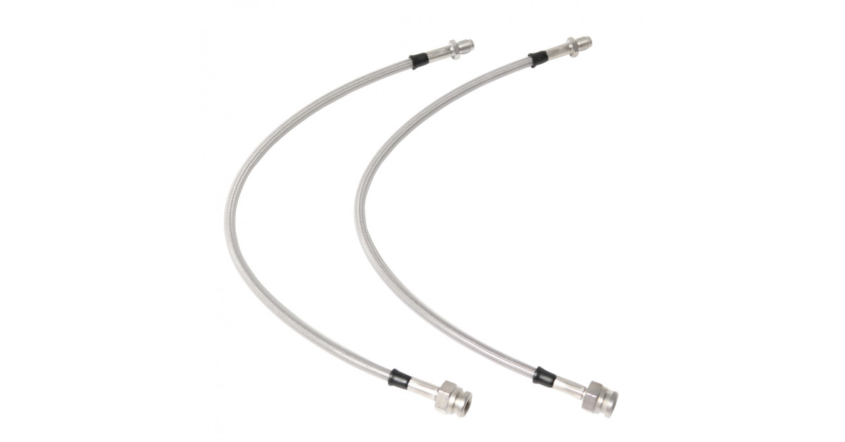Goodridge VK2 Front Aviation Brake Hoses Kit Peugeot 405 MI16 ph1