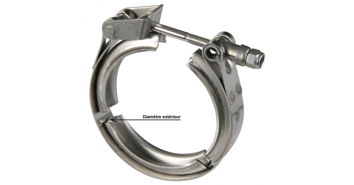 Connecteur D'échappement Universel BOSAL 70mm X 150mm - Double Collier - Neuf