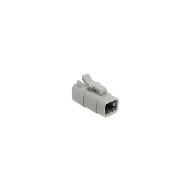 Connector DEUTSCH DTM male 2 pins - EL-DTM-2M - DTM06-2S - 3661768527610