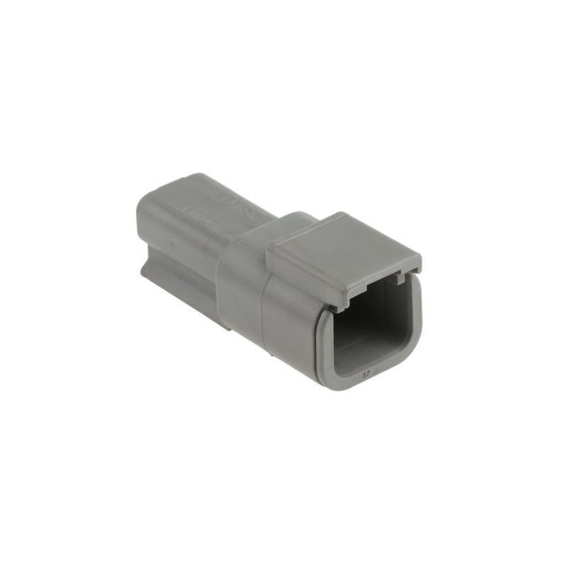 Connector DEUTSCH DTM female 2 pins - EL-DTM-2F - DTM04-2P - 3661768527603