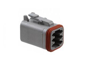 Connector DEUTSCH DT male 6 pins - EL-DT-6M - DT06-6S - 3661768527535
