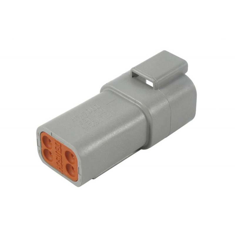 Connettore DEUTSCH DT Femmina 4 puntine - EL-DT-4F - DT04-4P - 3661768527504