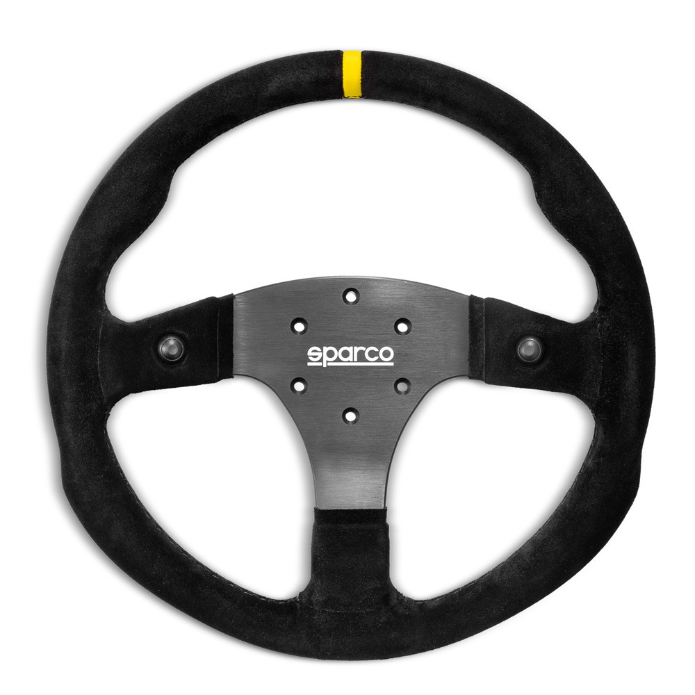 Sparco R350B lederen stuur met knoppen - 015R350PSO - 015R350PSO - 8033280379209