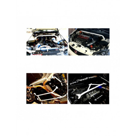 Barra stabilizzatrice antirollio Honda Civic/CRX 88-91 EF/ED/EE posteriore 19mm