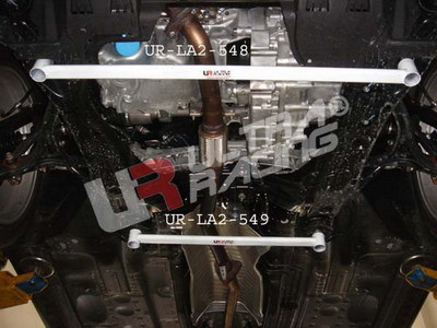 Bară de rigidizare între amortizoare inferioară față ULTRA RACING Honda Accord 08+ 2.0 - U-211281 - UR-LA2-549 - 3661768648520