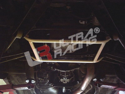 Bară de rigidizare între amortizoare inferioară față cu 4 puncte de fixare ULTRA RACING Nissan S13 89-94 - U-211300 - UR-LA4-147 - 3661768648698