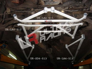 Voorkant Impreza H-brace/framebalk GC8 94-00/GD STI 01-07 - U-211348 - UR-LA4-511 - 3661768649169