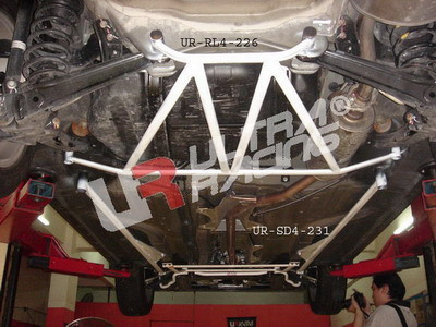 Collega inferiore mediana laterale e posteriore Honda Civic FD 06+ Hybrid / FB 12+  4 punti - U-211465 - UR-RL4-226 - 3661768650264