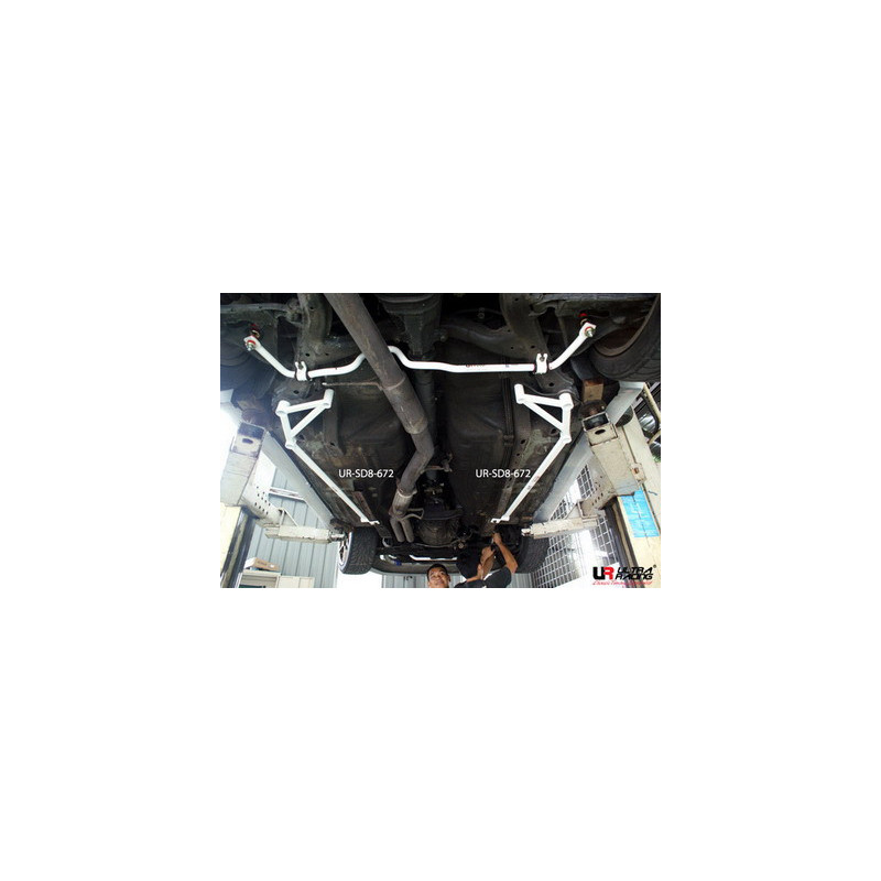 Voor Nissan S13 89-94 2x4 punt H-brace/framestang - U-211541 - UR-SD8-672P - 3661768650950