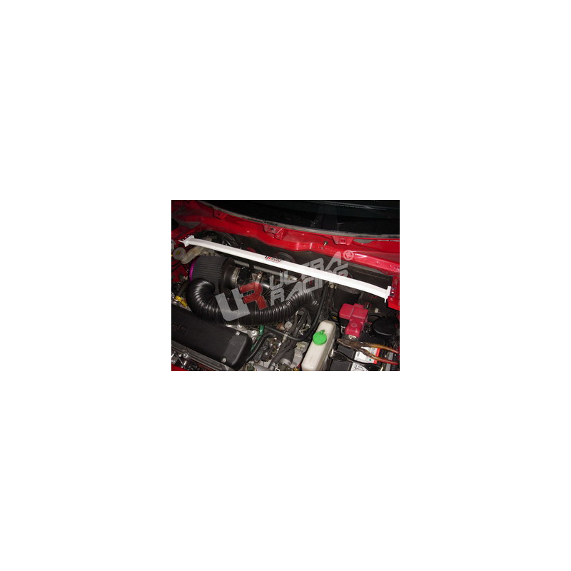 Bară de rigidizare între amortizoare superioară față cu 2 puncte de fixare ULTRA RACING pentru Suzuki Swift 05-09 - U-211574 - UR-TW2-221 - 3661768651254