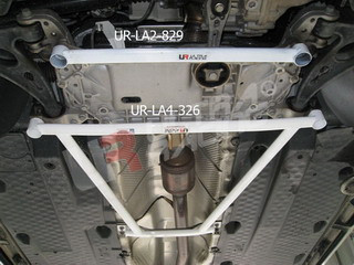 Barra di collegamento inferiore anteriore VW Golf 5 GTI + R32 2 punti - U-213398 - UR-LA2-829 - 3661768652435