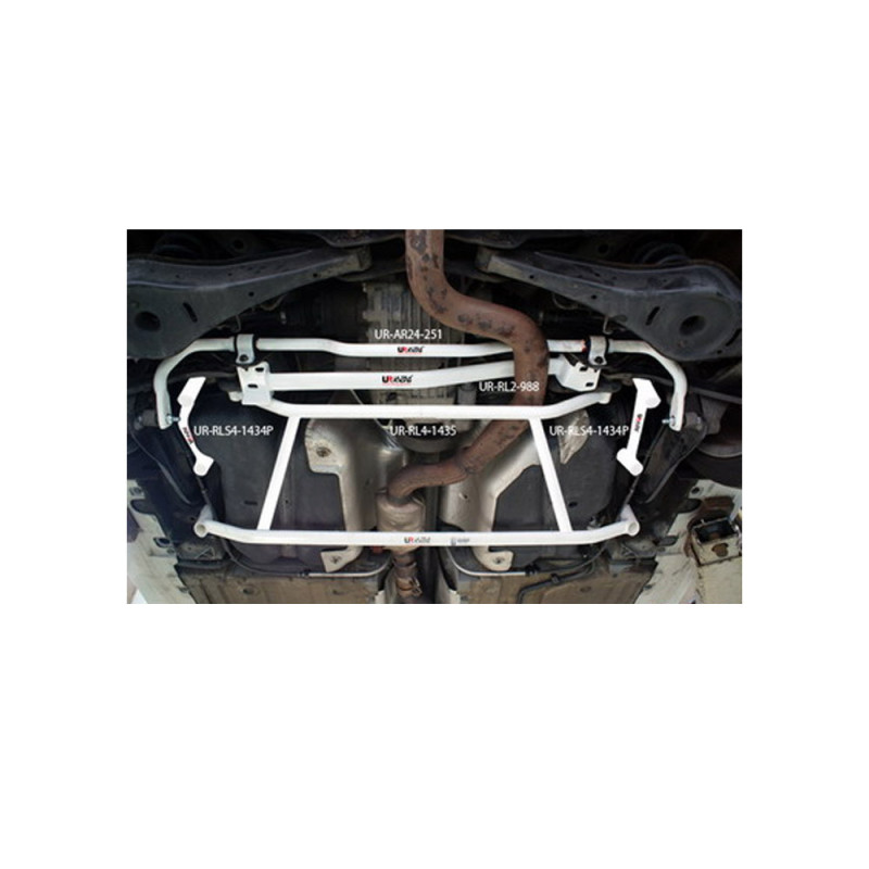 Trekstang achter VW Golf 5 R32 / 6 R36 2 punten - U-216810 - UR-RL2-988 - 3661768655078