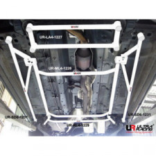 Rinforzo in H/ barra di struttura anteriore Nissan X Trail 2.0 08+ 4 punti