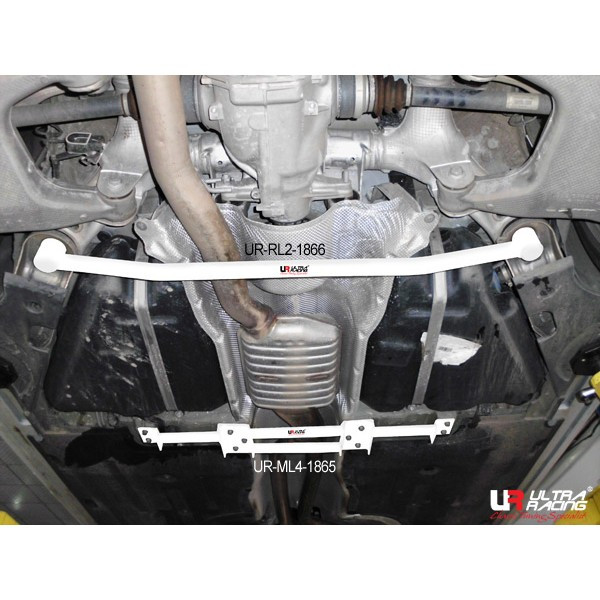 BMW 5 GT 535 F07 09+ 4-punts centrale en achterste versteviging onderzijde - U-220739 - UR-ML4-1865 - 3661768665312