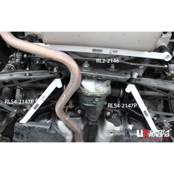 Subaru BRZ/ Toyota GT86 2x2 punts zij- en achterversteviging onderzijde carrosserie - U-221439 - UR-RS4-2147P - 3661768667453