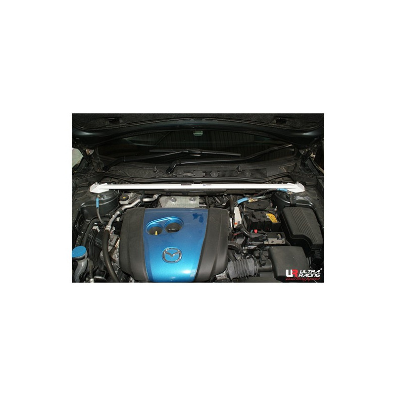 Bară de rigidizare între amortizoare superioară față cu 2 puncte de fixare ULTRA RACING pentru Mazda CX-5 2.0 12+ - U-221468 - UR-TW2-2133 - 3661768667712