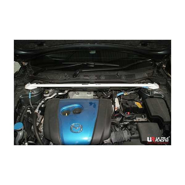 Bară de rigidizare între amortizoare superioară față cu 2 puncte de fixare ULTRA RACING pentru Mazda CX-5 2.0 12+ - U-221468 - UR-TW2-2133 - 3661768667712
