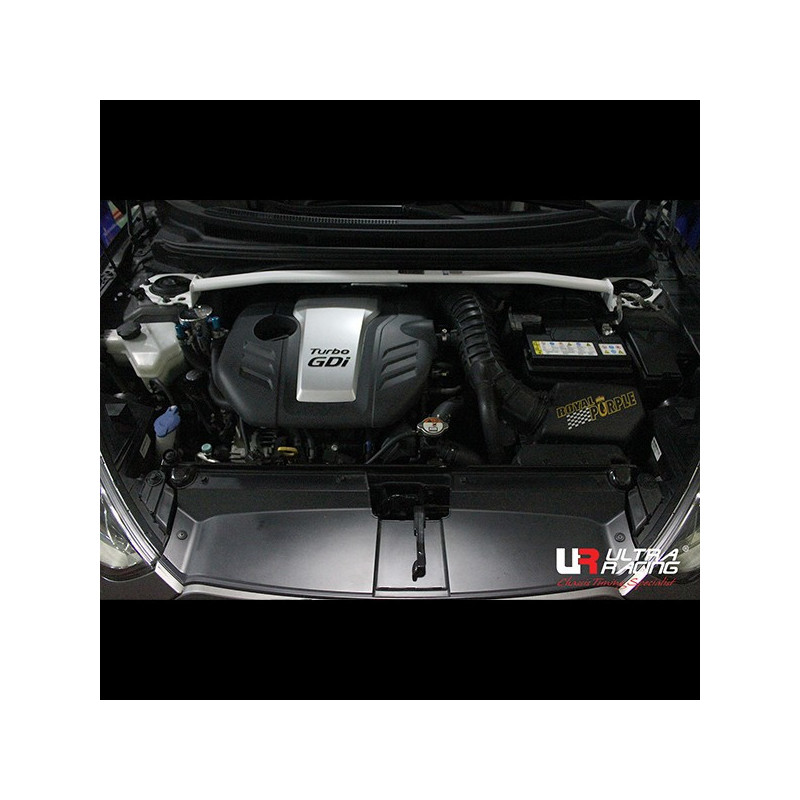 Bară de rigidizare între amortizoare superioară față cu 2 puncte de fixare ULTRA RACING pentru Hyundai Veloster 11+ - U-223539 - URKR-TW2-2294 - 3661768670262