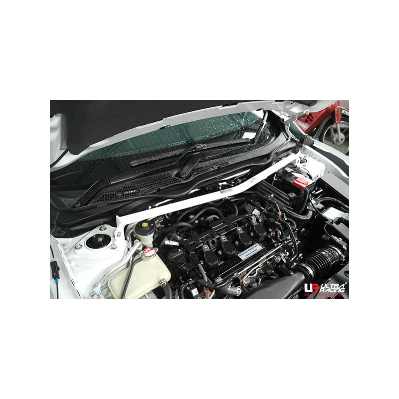 Barre anti-rapprochement supérieure Avant Honda Civic 15-19 FK/FC 1.5T/1.8 - U-238698 - URTH-TW2-3520 - 3661768681176
