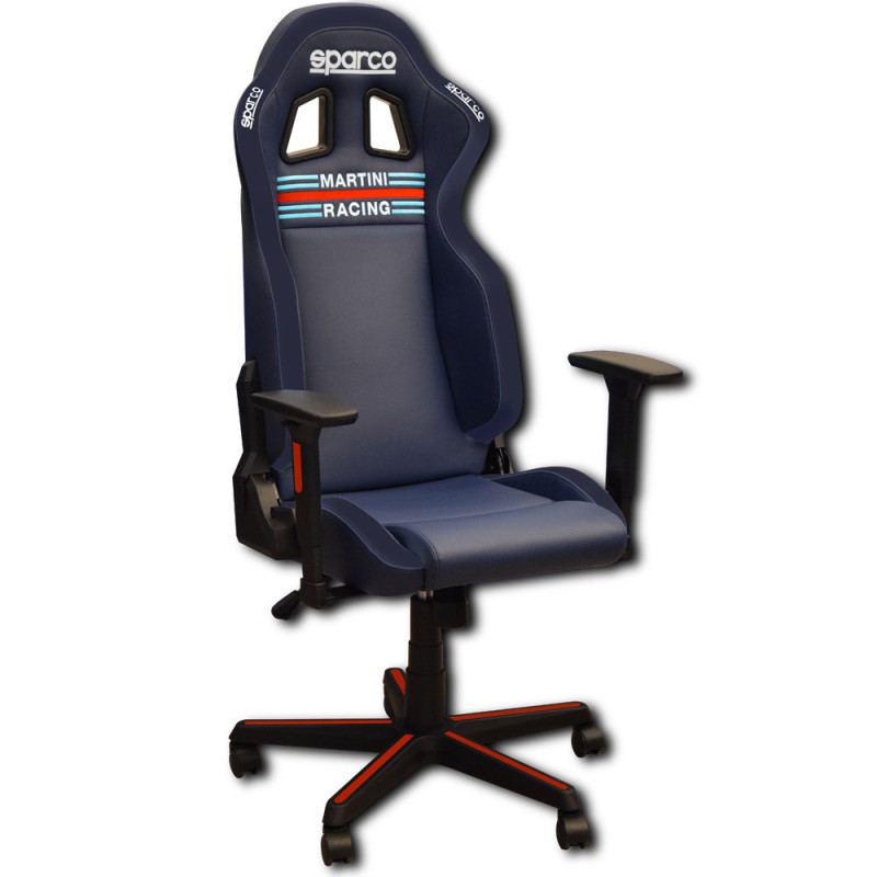 Scaun de birou Sparco Martini Racing - 00998SPMR.BM - 00998SPMR FRANCE