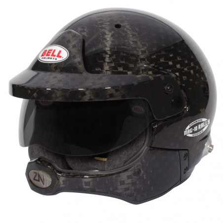 Casque Bell MAG-10 Rally carbone HANS FIA 8859/SA2020
